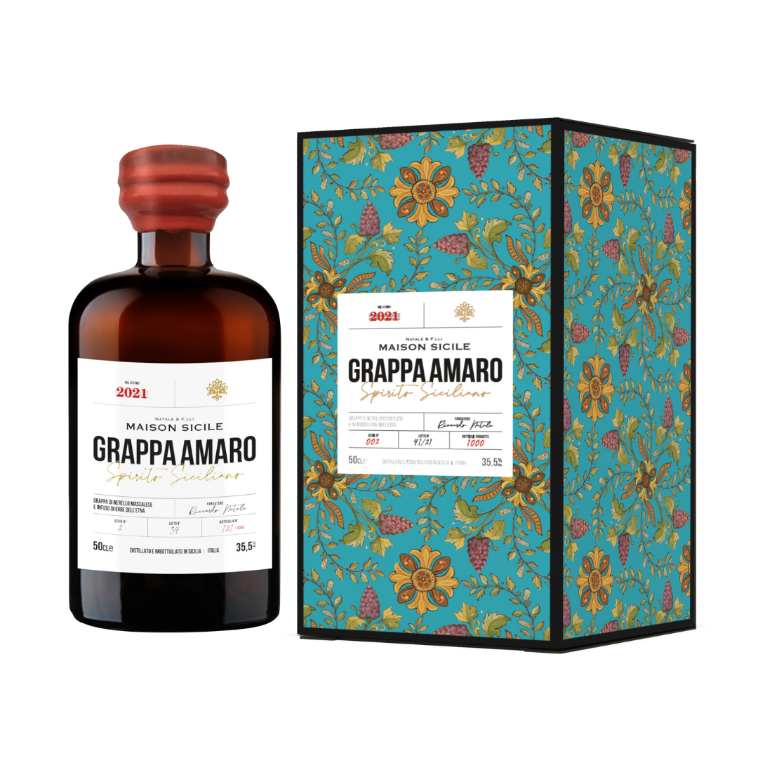 Grappa Amaro (50cl) + GIFT BOX